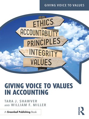 cover image of Giving Voice to Values in Accounting